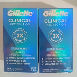Clinical Protection Clear Gel Deodorant - Blue
